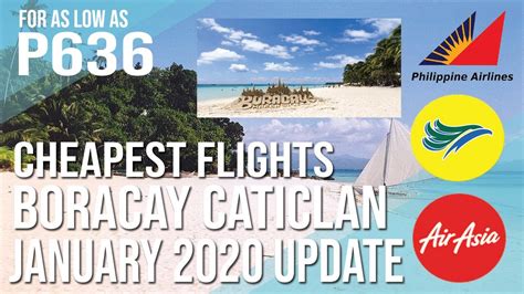 cheap flights to caticlan boracay